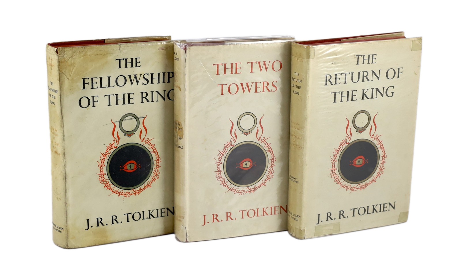 Tolkien, J.R.R - The Lord of the Rings, 3 vols, 1st editions